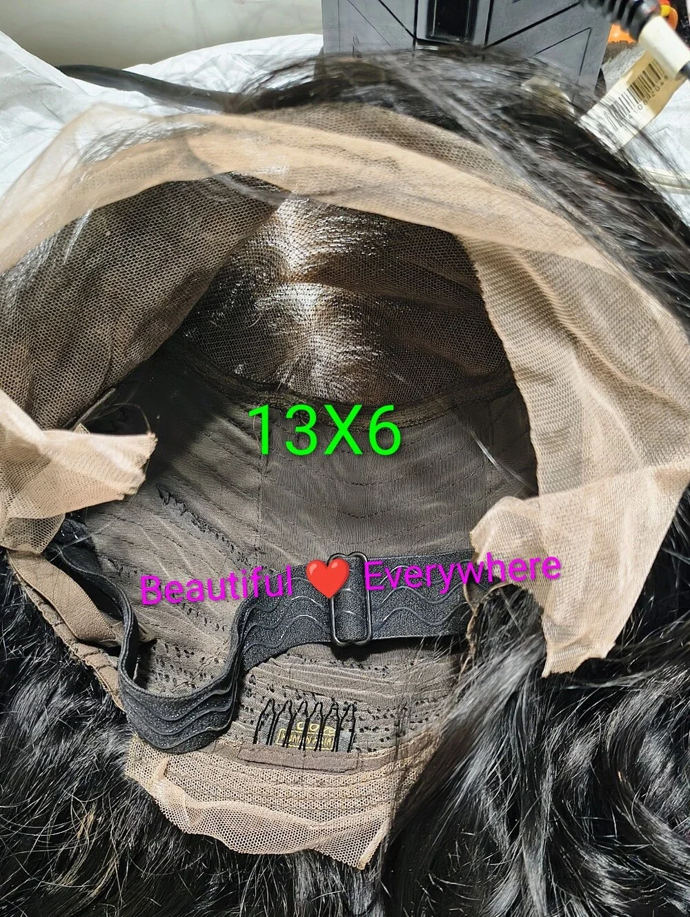 Human hair lace wig